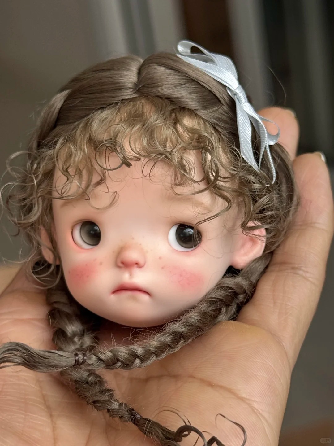Vintage Fashion Doll - หัวตุ๊กตาเรซิ่น Amber 1/6 SD BJD รุ่น
