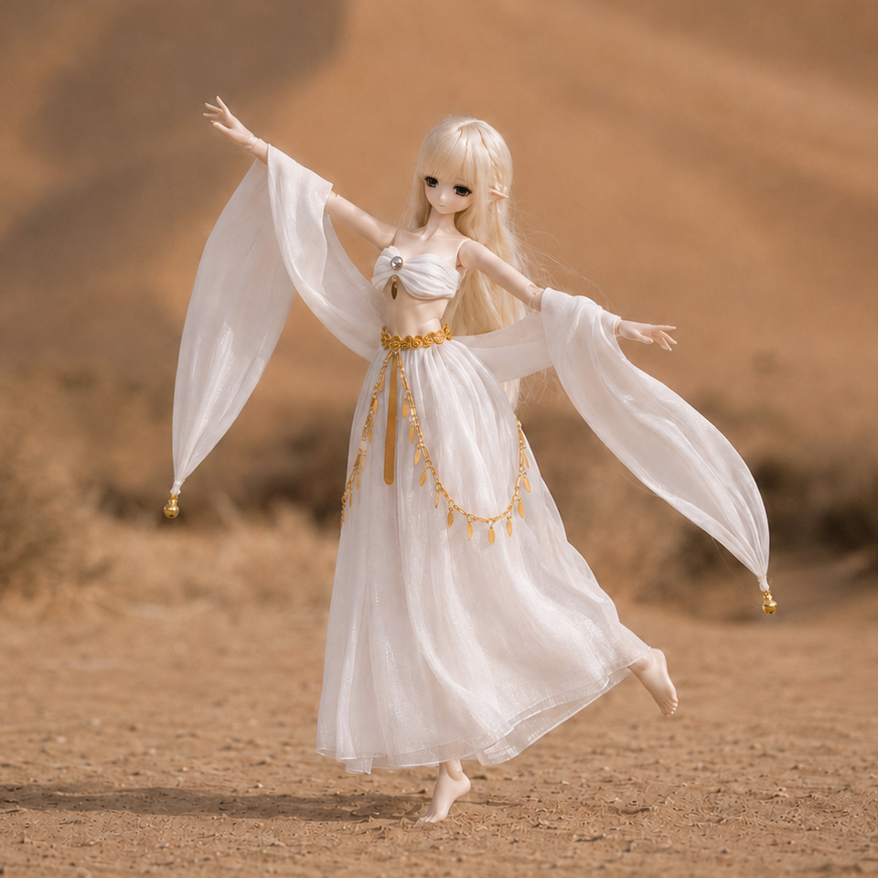 Vintage Fashion Doll - ชุดเดรสเทพีกรีกสไตล์วินเทจสำหรับตุ๊กตา Azone M สำหรับ Blythe 1/6