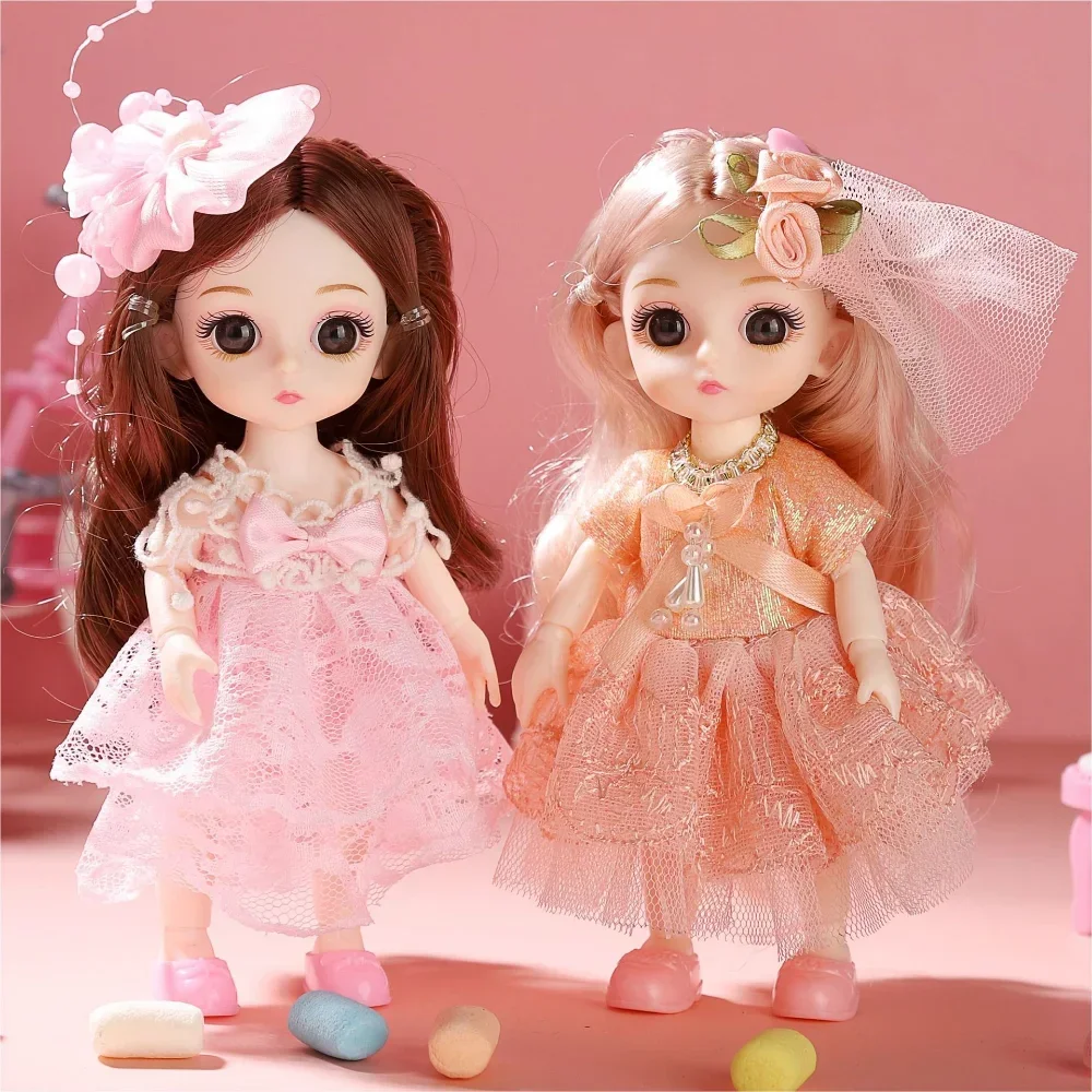 16 ซม.ตุ๊กตาเจ้าหญิงBJD 1/12 เ - Vintage Fashion Doll บทวิจารณ์และราคา