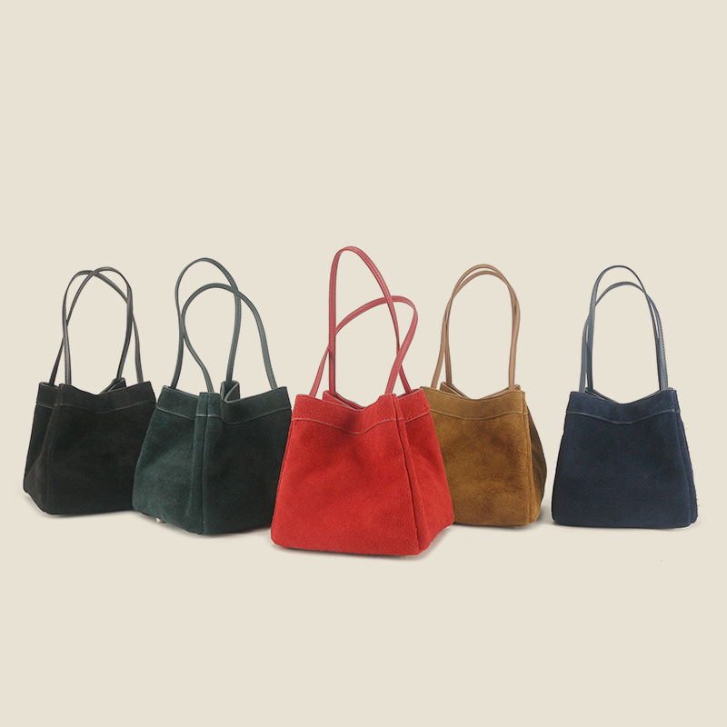 กระเป๋าโท้ทหนังกลับแบบใหม่สำหร - Vintage Fashion Market บทวิจารณ์และราคา