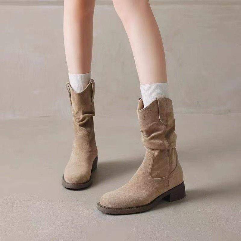 รองเท้าบูทสไตล์ตะวันตกสำหรับผู - Vintage And Modern Fashion บทวิจารณ์และราคา