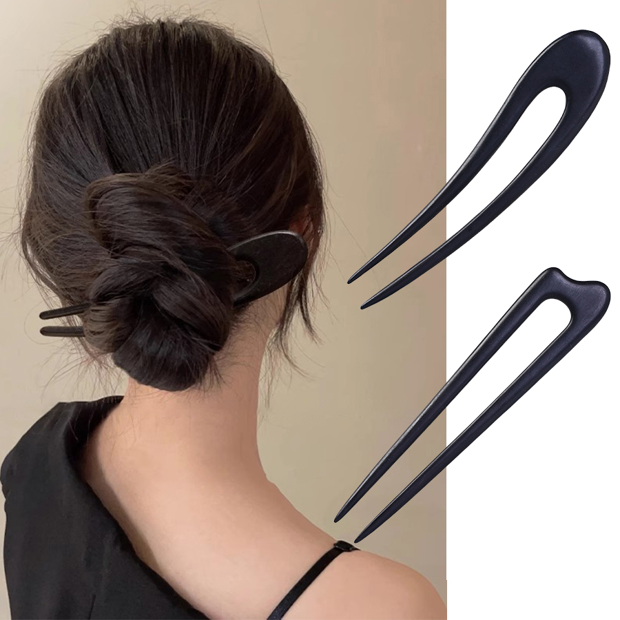 ปิ่นปักผมไม้รูปตัวยู สไตล์จีน  - Vintage Fashion In Chinese บทวิจารณ์และราคา