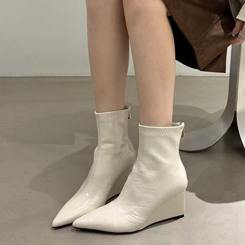 รองเท้าบูทส้นสูงสไตล์วินเทจสำห - Vintage And Modern Fashion บทวิจารณ์และราคา