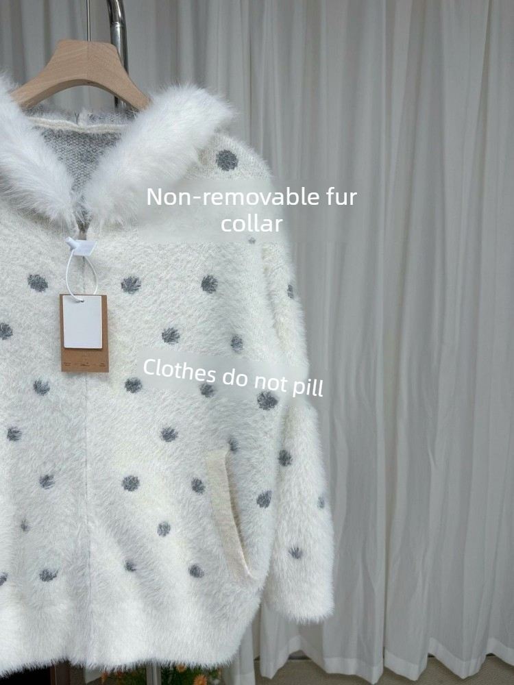 เสื้อโค้ทลายจุดสไตล์เกาหลีหวาน - Vintage Fashion In Japan บทวิจารณ์และราคา