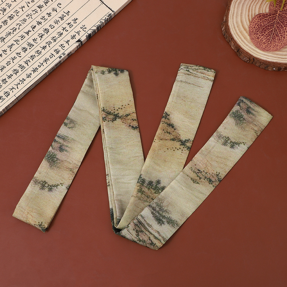 ผ้าพันคอไหมพิมพ์ลายสไตล์จีนคลา - Vintage Fashion In Chinese บทวิจารณ์และราคา