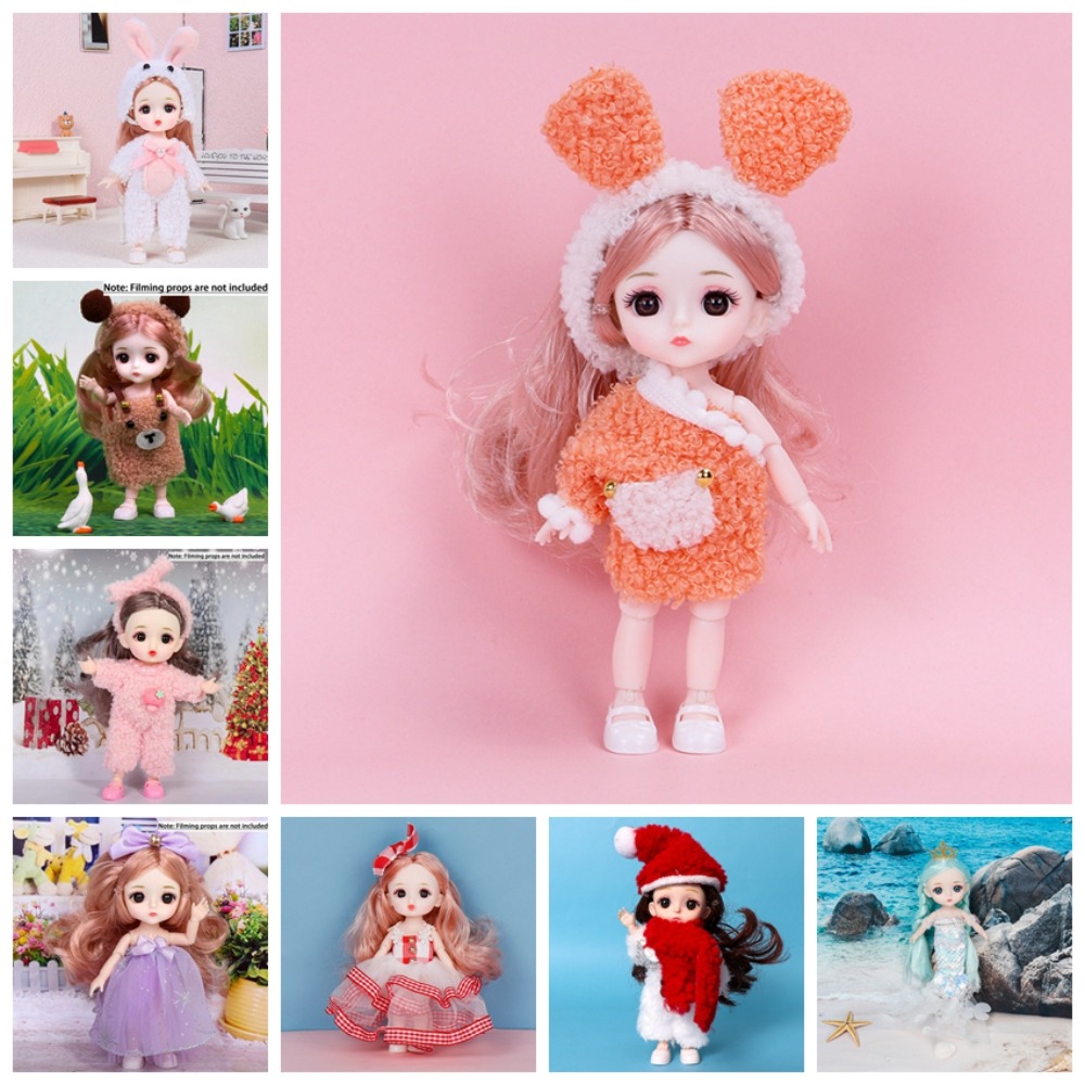 ชุดตุ๊กตาตาใหญ่ 16 ซม.ตุ๊กตาBJ - Vintage Fashion Doll บทวิจารณ์และราคา