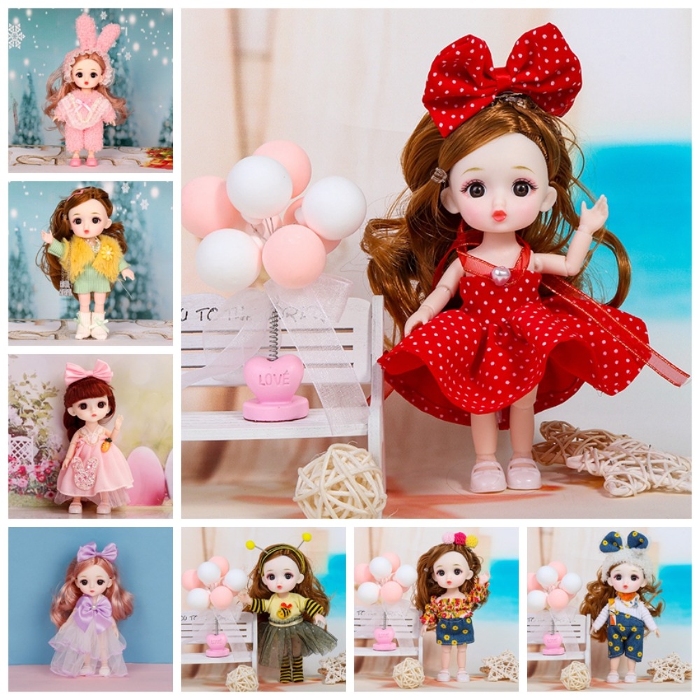 ชุดตุ๊กตาตาใหญ่ 16 ซม.ตุ๊กตาBJ - Vintage Fashion Doll บทวิจารณ์และราคา