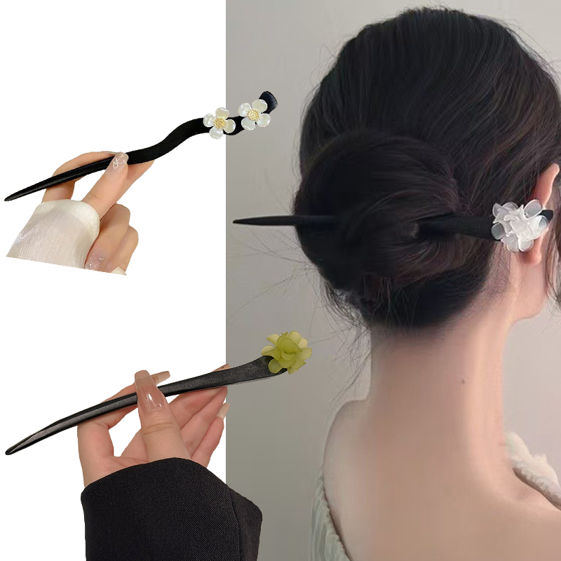 วินเทจสไตล์จีนไม้ดอกไม้ผม Stic - Vintage Fashion In Chinese บทวิจารณ์และราคา