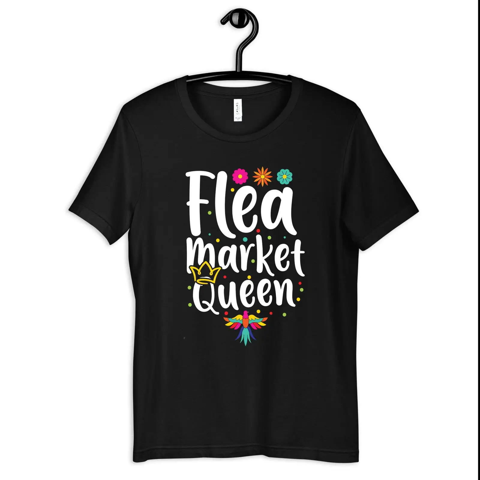 เสื้อยืด Flea Market Queen สำห - Vintage Fashion Market บทวิจารณ์และราคา