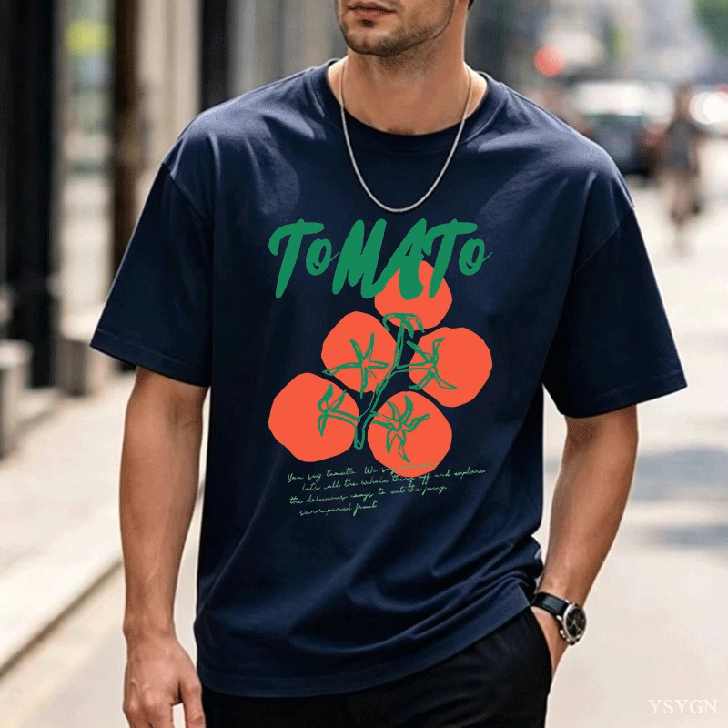 เสื้อยืดลายมะเขือเทศ เสื้อยืดล - Vintage Fashion Market บทวิจารณ์และราคา