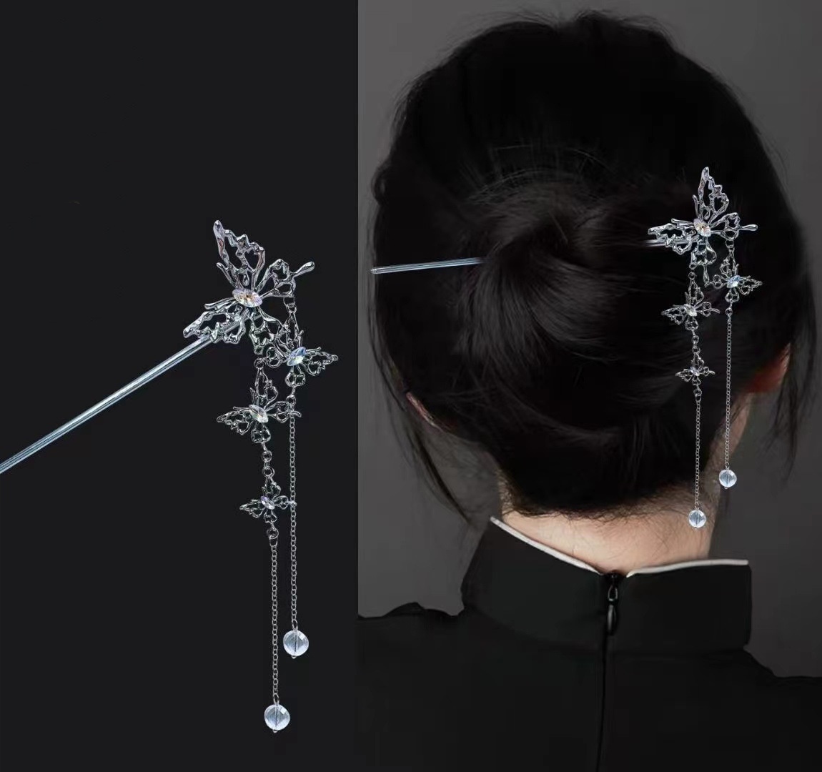18 ซม.สไตล์จีน Hairpin Elegant - Vintage Fashion In Chinese บทวิจารณ์และราคา