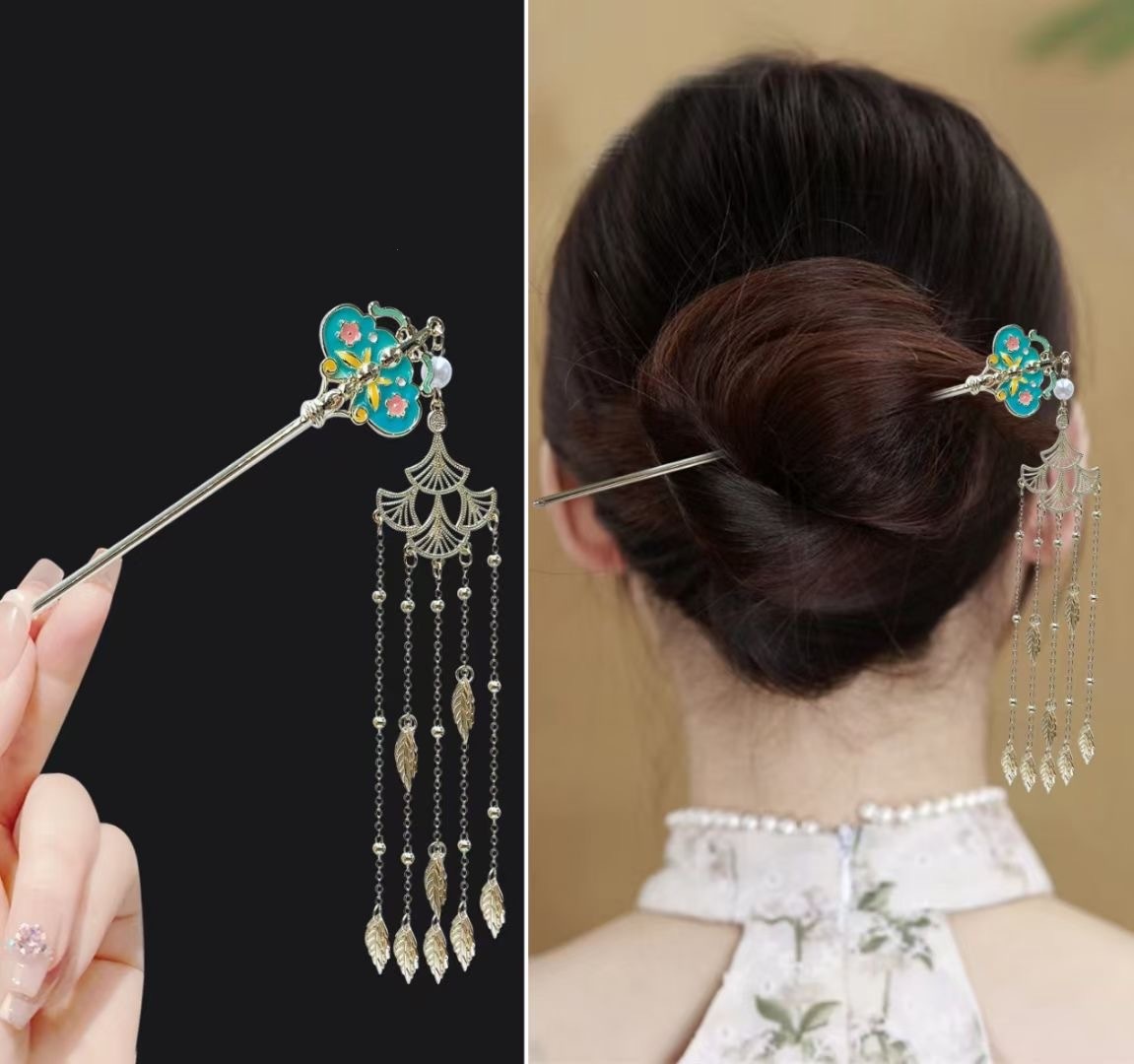 18 ซม.สไตล์จีน Hairpin Elegant - Vintage Fashion In Chinese บทวิจารณ์และราคา